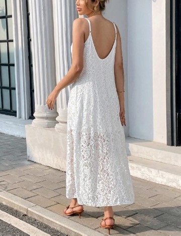 Rochie lunga SHEIN, alb
