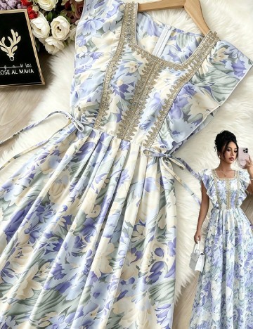 Rochie lunga SHEIN, mix culori