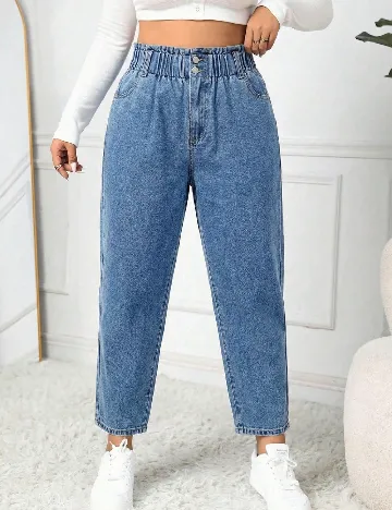 Blugi SHEIN CURVE, albastru