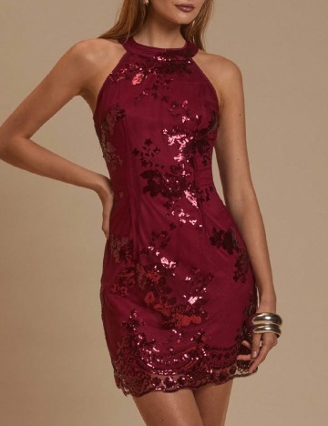 Rochie scurta SHEIN, rosu