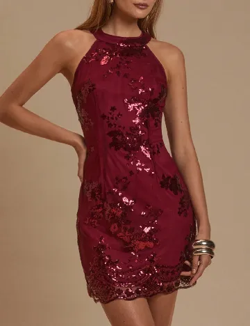 Rochie scurta SHEIN, rosu