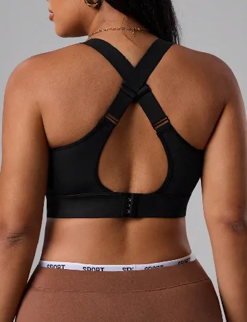 Bustiera SHEIN CURVE, negru