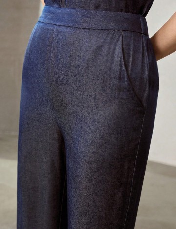 Pantaloni MOTF, bleumarin