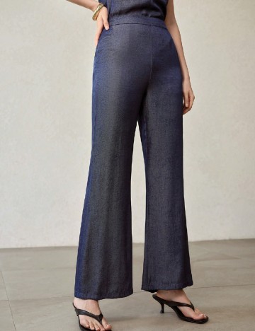 Pantaloni MOTF, bleumarin