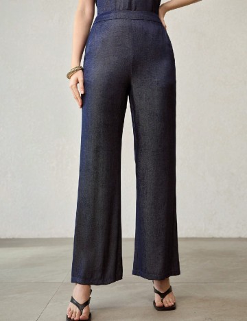 Pantaloni MOTF, bleumarin