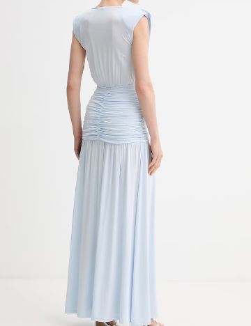 Rochie lunga Gestuz, bleu