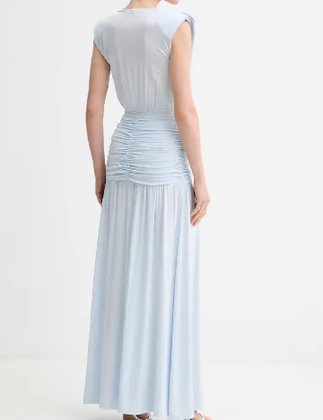 Rochie lunga Gestuz, bleu