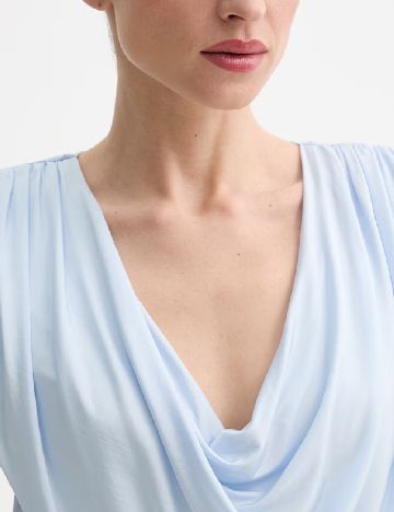 Rochie lunga Gestuz, bleu