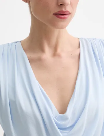 Rochie lunga Gestuz, bleu