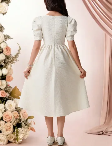 Rochie Shein Kids, crem