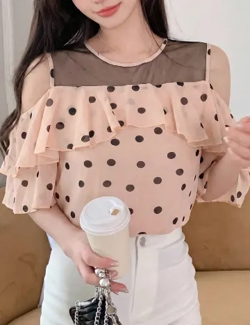 Bluza Dazy, piersica