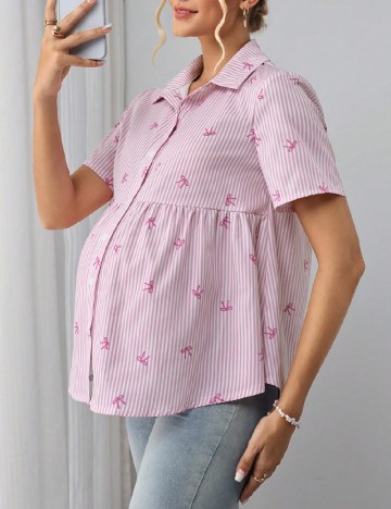 Camasa SHEIN Maternity, roz
