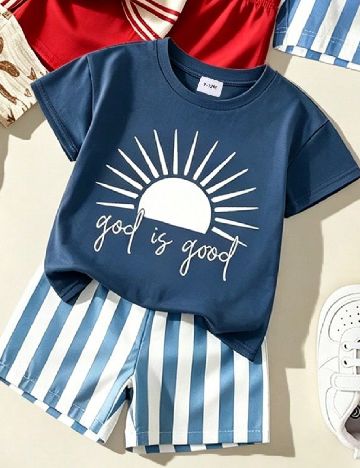 Compleu Shein Kids, bleumarin
