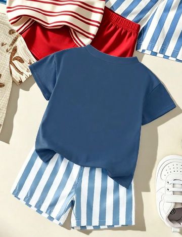 Compleu Shein Kids, bleumarin