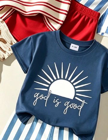 Compleu Shein Kids, bleumarin