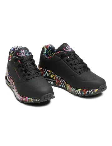 Adidasi SKECHERS, negru