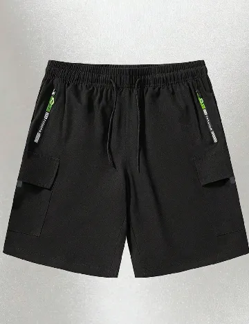 Pantaloni scurti SHEIN, negru