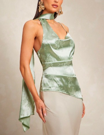 Top SHEIN, verde