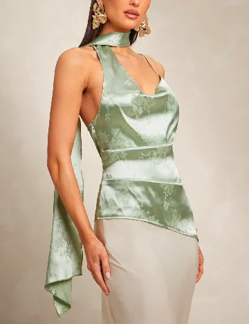 Top SHEIN, verde