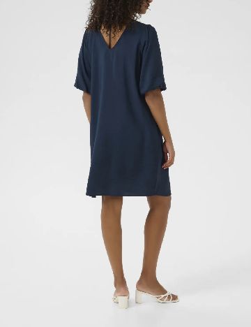 Rochie scurta Kaffe, bleumarin
