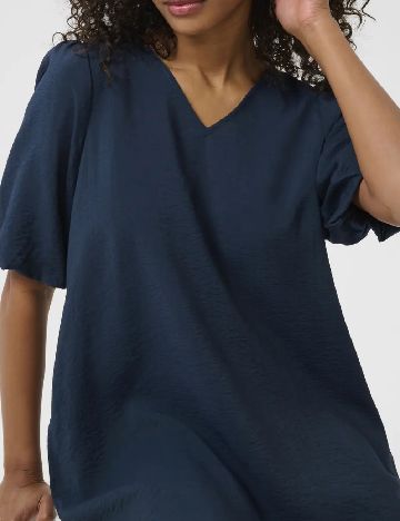 Rochie scurta Kaffe, bleumarin