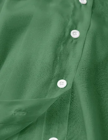 Camasa SHEIN CURVE, verde