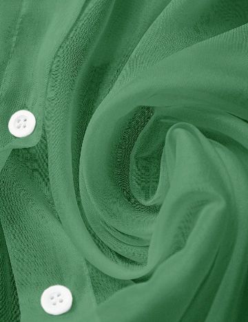 Camasa SHEIN CURVE, verde