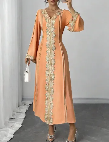 Rochie lunga SHEIN, piersica