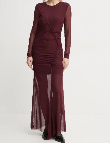 Rochie lunga Gestuz, visiniu
