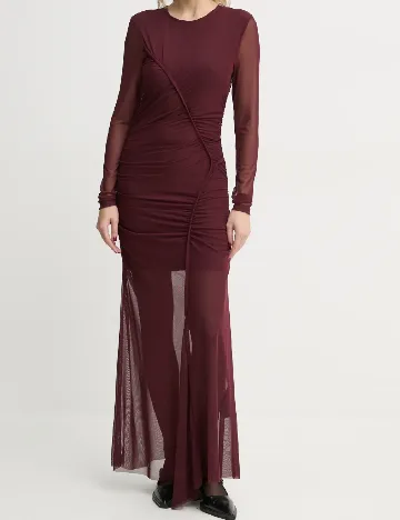 Rochie lunga Gestuz, visiniu