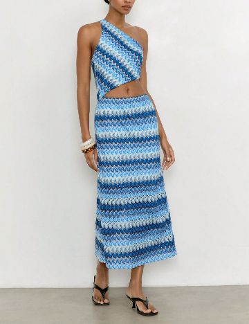Rochie medie SHEIN, albastru