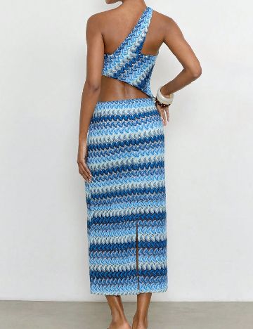 Rochie medie SHEIN, albastru