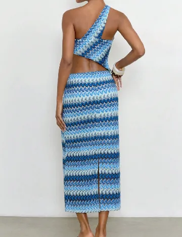 Rochie medie SHEIN, albastru