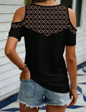 Bluza SHEIN CURVE, negru