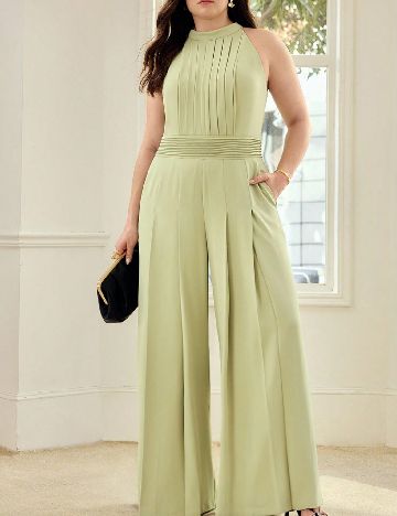 Salopeta MOTF Plus Size, verde