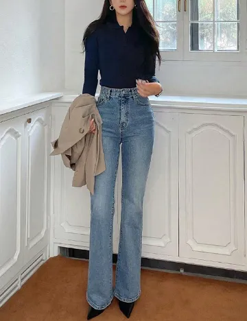 Bluza Dazy, bleumarin