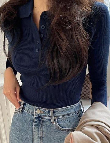 Bluza Dazy, bleumarin