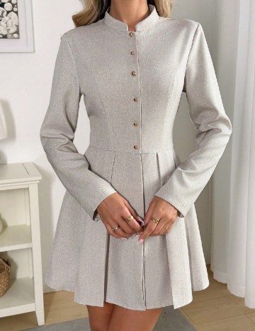 Rochie scurta SHEIN, gri