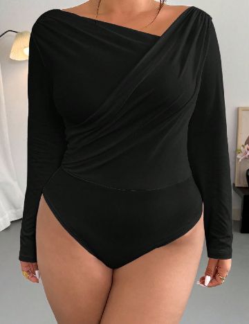 Body SHEIN CURVE, negru