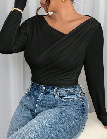 Body SHEIN CURVE, negru