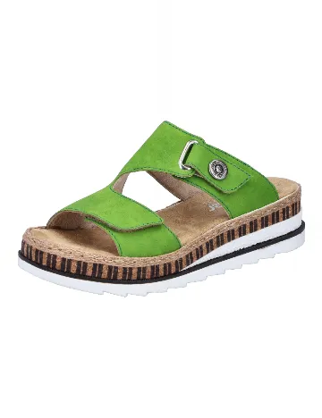 Slapi Rieker, verde