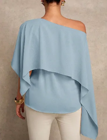 Bluza SHEIN Maternity, albastru