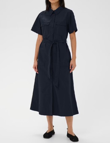 Rochie medie Part Two, bleumarin