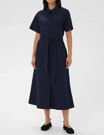 Rochie medie Part Two, bleumarin