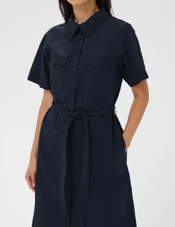 Rochie medie Part Two, bleumarin