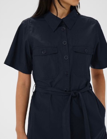 Rochie medie Part Two, bleumarin