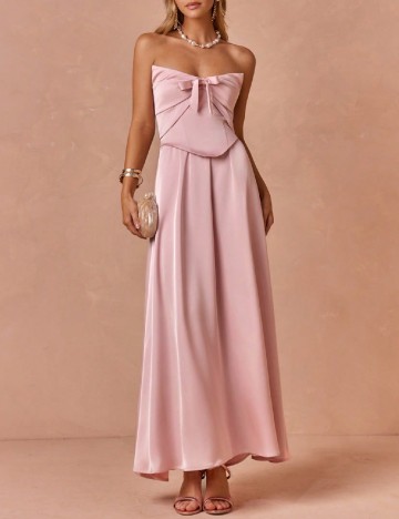 Rochie lunga SHEIN, roz