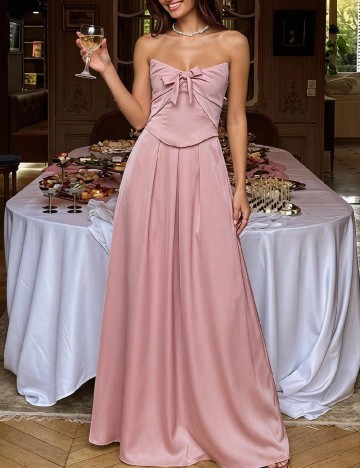 Rochie lunga SHEIN, roz