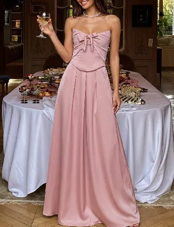 Rochie lunga SHEIN, roz