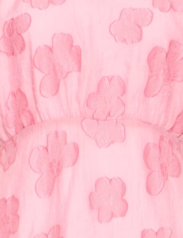 Rochie medie Ichi, roz
